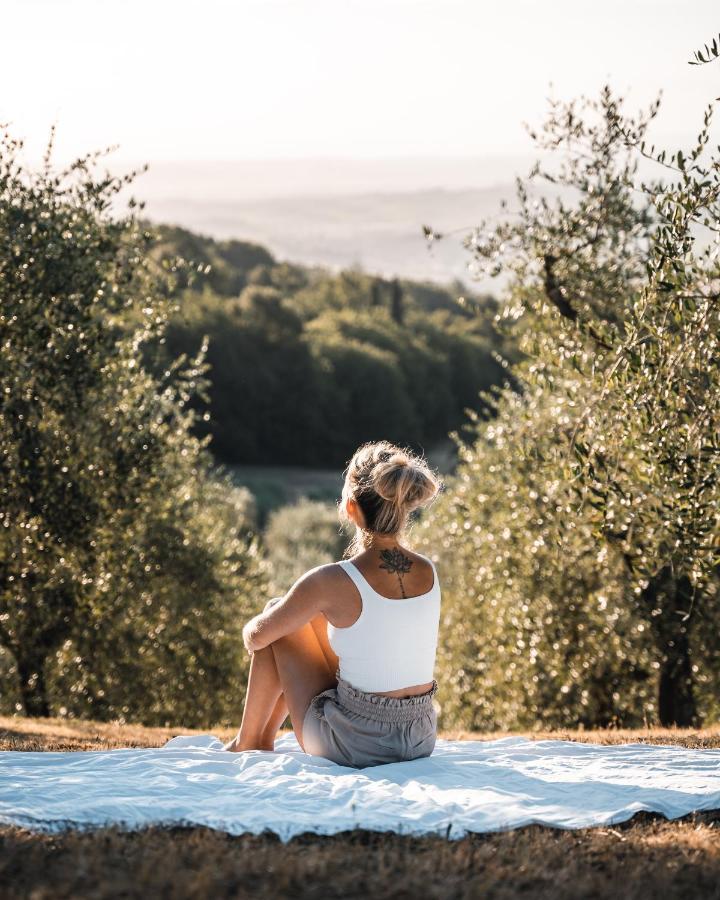 Agriturismo Belagaggio Montefollonico ภายนอก รูปภาพ